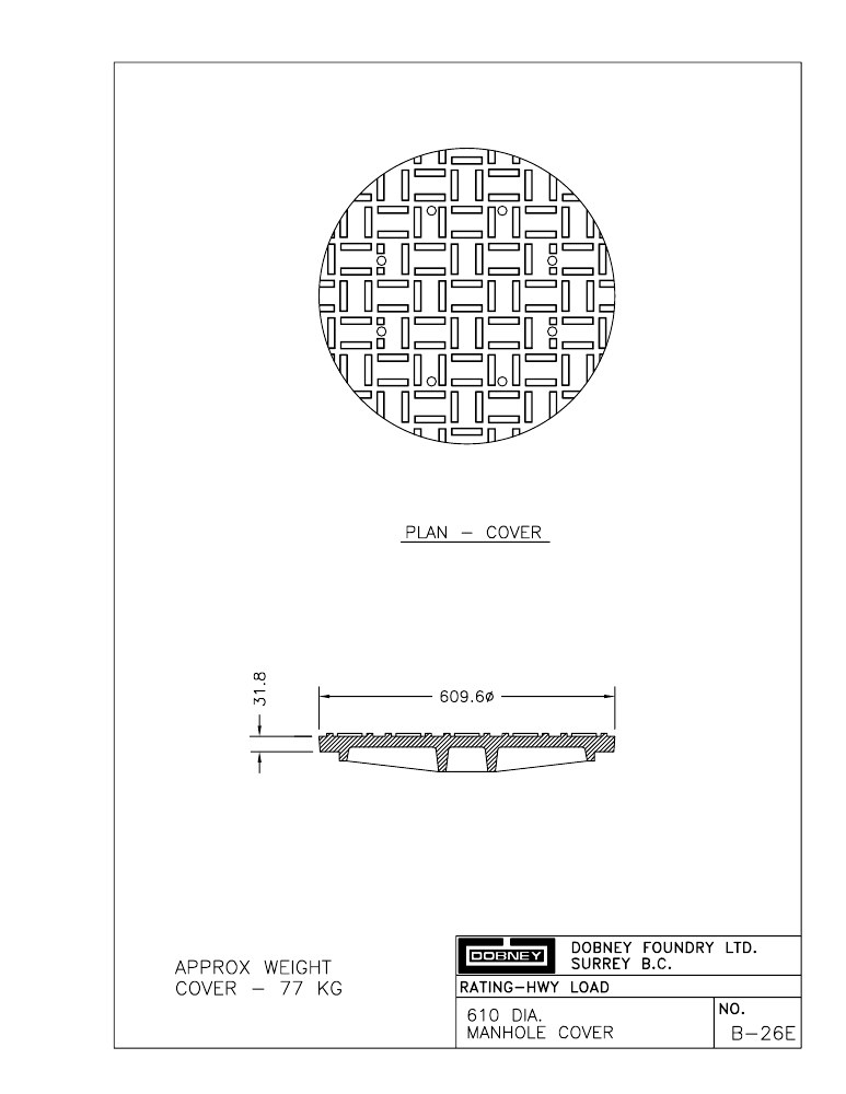Technical drawing: Cover