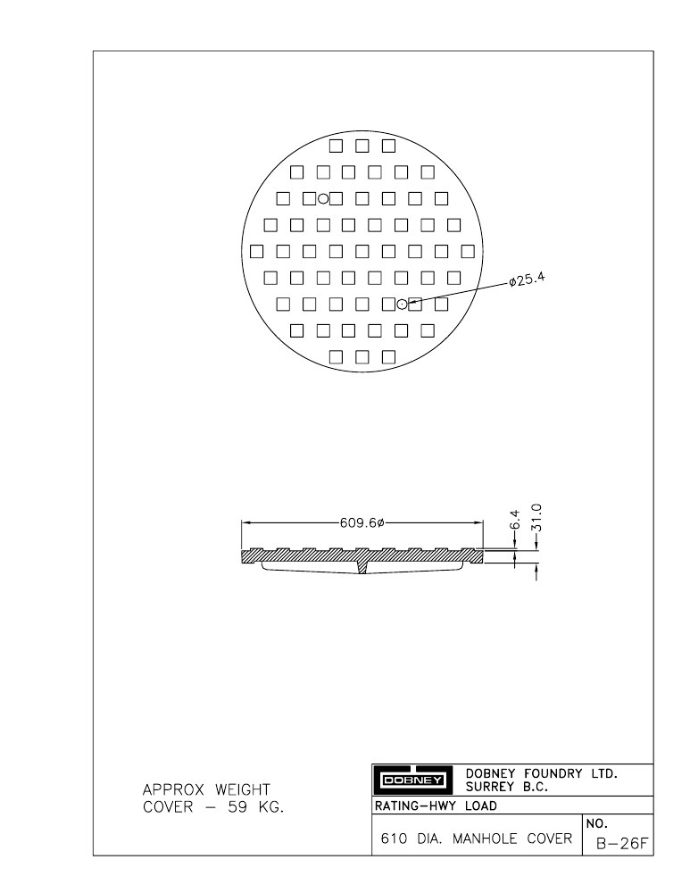 Technical drawing: Cover