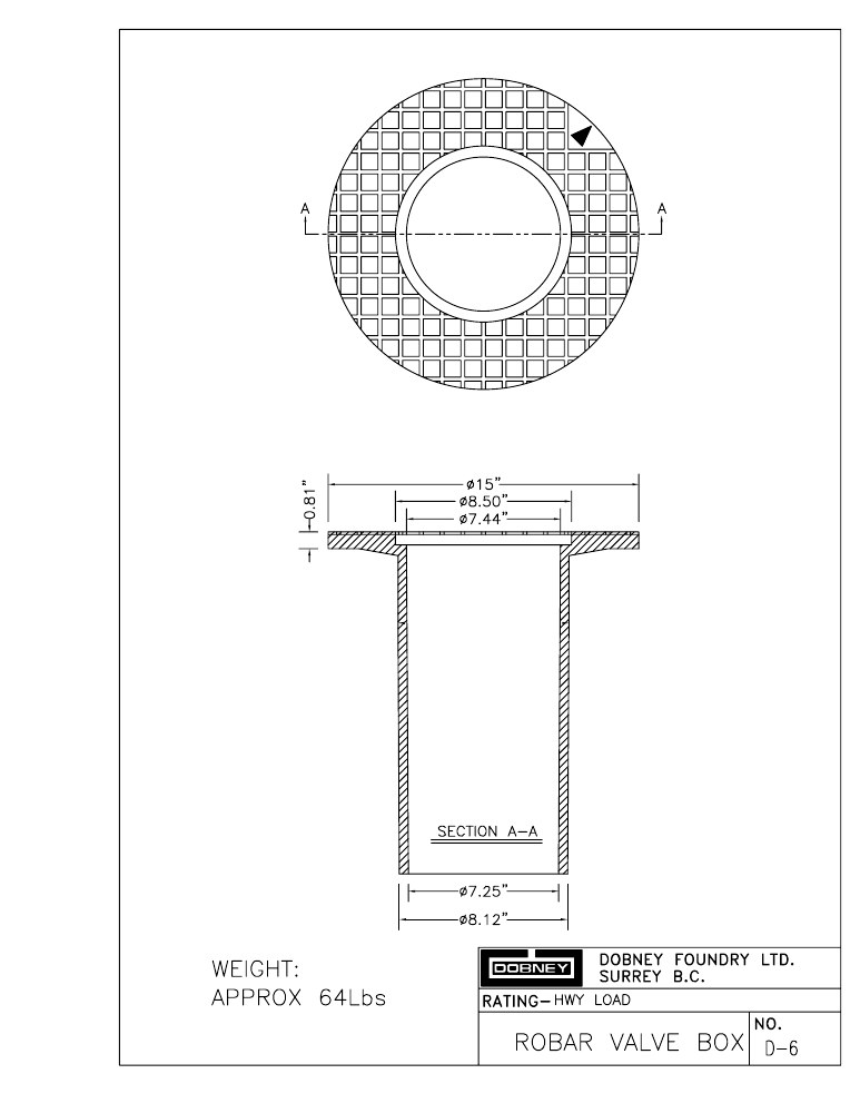 Technical drawing: Body