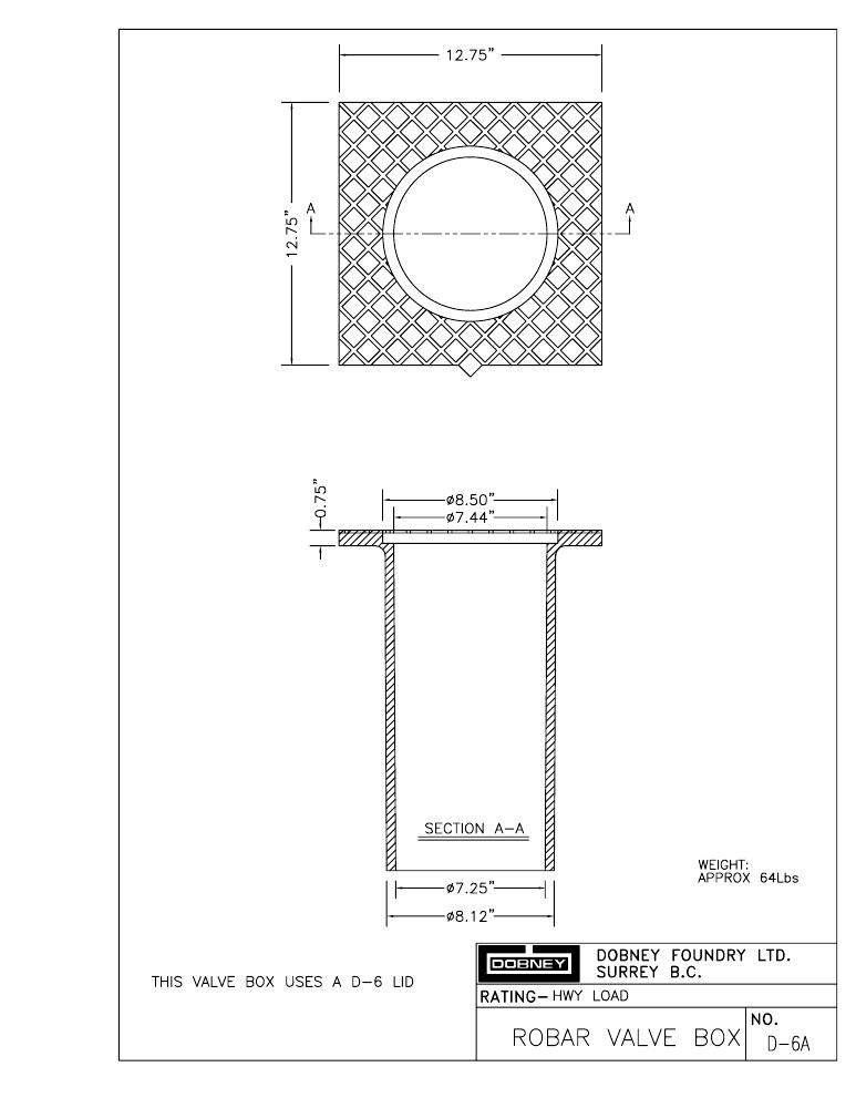 Technical drawing: Body