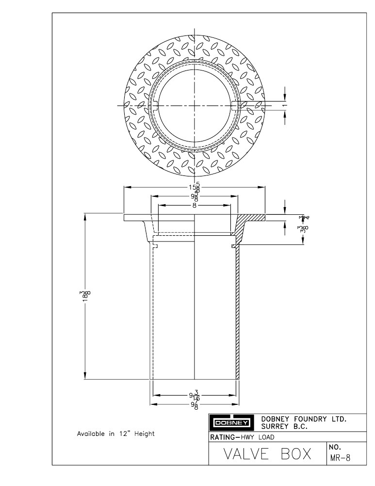 Technical drawing: Body
