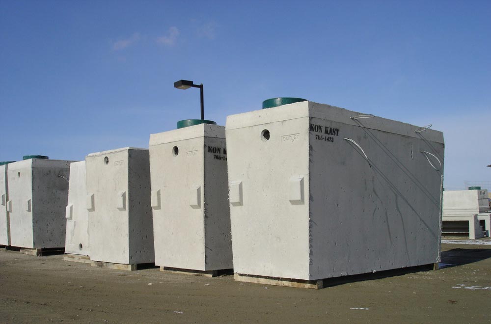 Septic Tanks — Kon Kast manufacturer photo