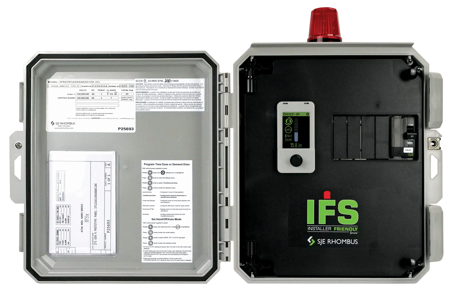 SJE IFS Single Phase Simplex