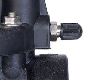Toro P220 valve EZReg pressure-regulator detail, representative family photograph